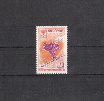 Andorra,frz. Michelnummer 207 postfrisch Andorra,frz. Michelnummer 207 postfrisch
