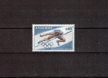 Andorra,frz. Michelnummer 210 postfrisch Andorra,frz. Michelnummer 210 postfrisch