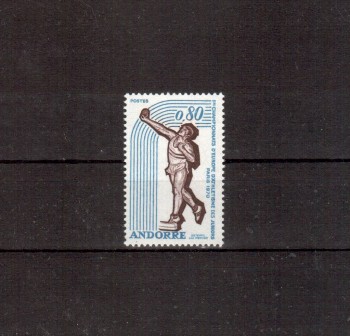 Andorra,frz. Michelnummer 225 postfrisch Andorra,frz. Michelnummer 225 postfrisch