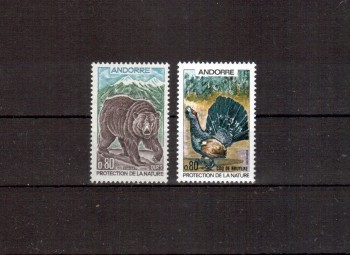 Andorra,frz. Michelnummer 230 - 231 postfrisch Andorra,frz. Michelnummer 230 - 231 postfrisch