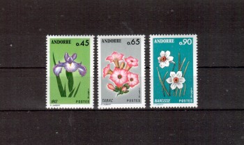 Andorra,frz. Michelnummer 255 - 257 postfrisch Andorra,frz. Michelnummer 255 - 257 postfrisch