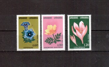 Andorra,frz. Michelnummer 266 - 268 postfrisch Andorra,frz. Michelnummer 266 - 268 postfrisch