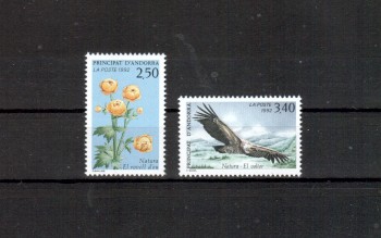 Andorra,frz. Michelnummer 441 - 442 postfrisch Andorra,frz. Michelnummer 441 - 442 postfrisch