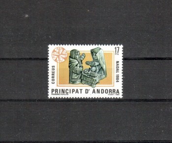 Andorra,span. Michelnummer 180 postfrisch Andorra,span. Michelnummer 180 postfrisch