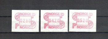 Norwegen Michelnummer ATM 3 postfrisch