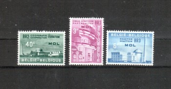 Belgien Michelnummer 1255 - 1257 postfrisch