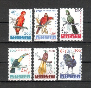 Belgien Michelnummer 1276 - 1281 postfrisch