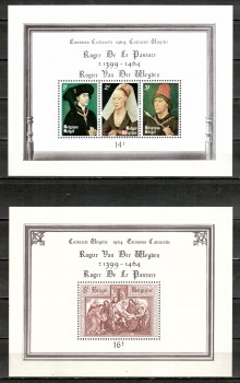 Belgien Michelnummer 1360 - 1363 Block 30 und 31 postfrisch Belgien Michelnummer 1360 - 1363 Block 30 und 31 postfrisch