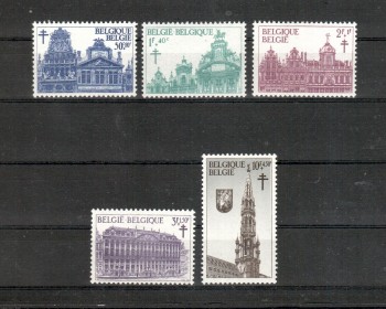 Belgien Michelnummer 1411 - 1415 postfrisch