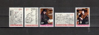 Belgien Michelnummer 1484 - 1488 postfrisch