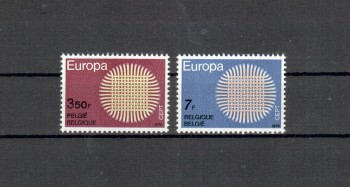 Belgien Michelnummer 1587 - 1588 postfrisch