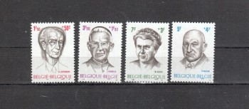 Belgien Michelnummer 1613 - 1616 postfrisch