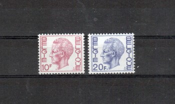 Belgien Michelnummer 1669 - 1670 y postfrisch