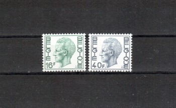 Belgien Michelnummer 1927 - 1928 postfrisch