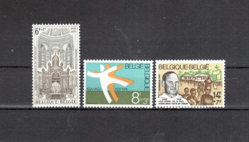 Belgien Michelnummer 1970 - 1972  postfrisch