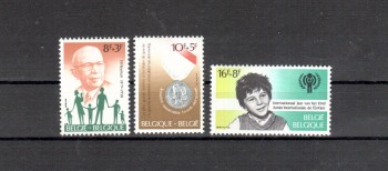 Belgien Michelnummer 2007 - 2009 postfrisch