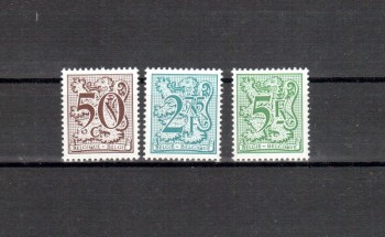 Belgien Michelnummer 2010 - 2012 postfrisch