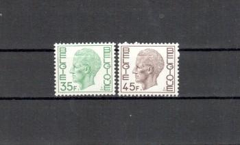 Belgien Michelnummer 2036 - 2037 postfrisch Belgien Michelnummer 2036 - 2037 postfrisch