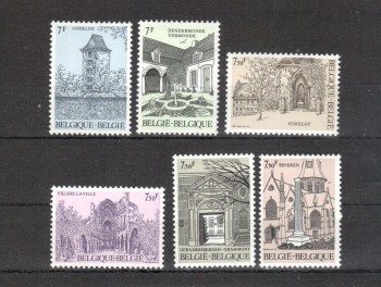 Belgien Michelnummer 2106 - 2111 postfrisch
