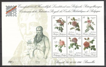 Belgien Michelnummer 2422 - 2427 Block 61 postfrisch