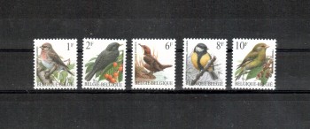 Belgien Michelnummer 2509 - 2513 postfrisch Belgien Michelnummer 2509 - 2513 postfrisch