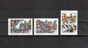 Belgien Michelnummer 2561 - 2563 postfrisch Belgien Michelnummer 2561 - 2563 postfrisch