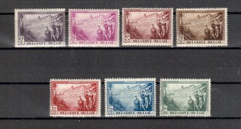 Belgien Michelnummer 347 - 353 postfrisch Belgien Michelnummer 347 - 353 postfrisch