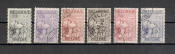 Belgien Michelnummer 366 - 371 gestempelt Belgien Michelnummer 366 - 371 gestempelt
