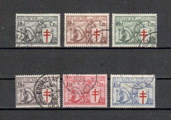 Belgien Michelnummer 386 - 391 gestempelt Belgien Michelnummer 386 - 391 gestempelt
