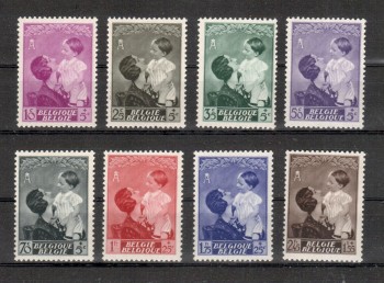 Belgien Michelnummer 443 - 450 postfrisch