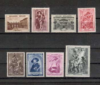 Belgien Michelnummer 506 - 513 postfrisch