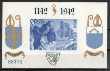 Belgien Michelnummer 579 Block III/II  postfrisch