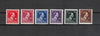 Belgien Michelnummer 685 - 690 postfrisch