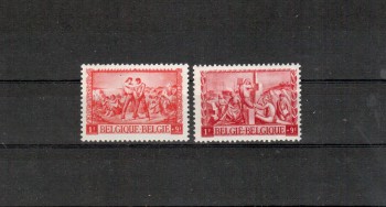 Belgien Michelnummer 710 - 711 postfrisch
