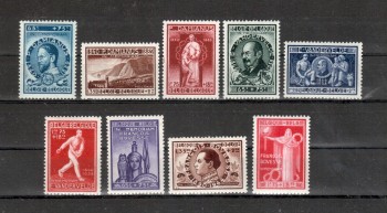 Belgien Michelnummer 760 - 768 postfrisch Falz