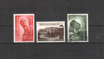 Belgien Michelnummer 992 - 994 postfrisch/gestempelt