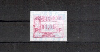 Belgien Michelnummer ATM 26 postfrisch