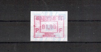 Belgien Michelnummer ATM 26 postfrisch