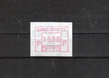 Belgien Michelnummer ATM 34 postfrisch