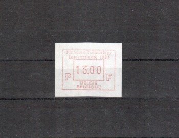 Belgien Michelnummer ATM 7 postfrisch