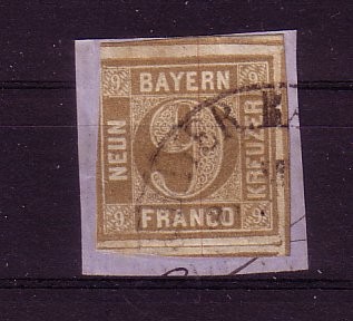 Bayern Michelnummer 11 gestempelt gepr Bayern Michelnummer 11 gestempelt gepr