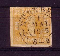 Bayern Michelnummer 8 I gestempelt gepr Bayern Michelnummer 8 I gestempelt gepr