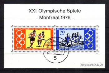 BRD Michelnummer Block 12 gestempelt