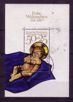 BRD Michelnummer Block 17 gestempelt