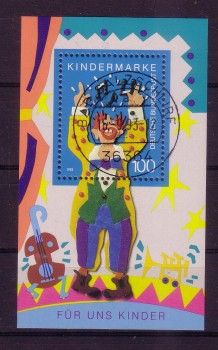 BRD Michelnummer Block 27 gestempelt