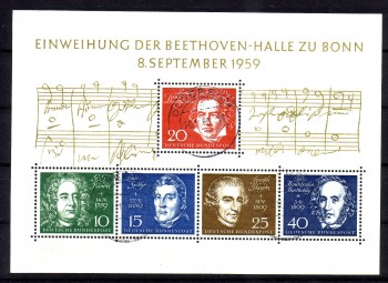 BRD Michelnummer Block 2 gestempelt BRD Michelnummer Block 2 gestempelt