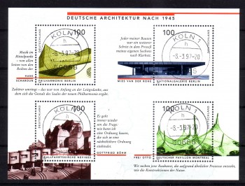 BRD Michelnummer Block 37 gestempelt