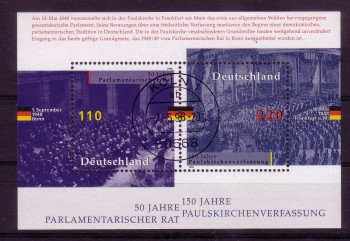 BRD Michelnummer Block 43 gestempelt