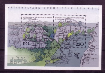 BRD Michelnummer Block 44 gestempelt