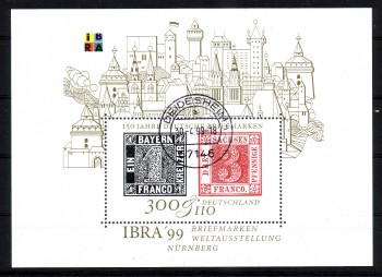 BRD Michelnummer Block 46 gestempelt